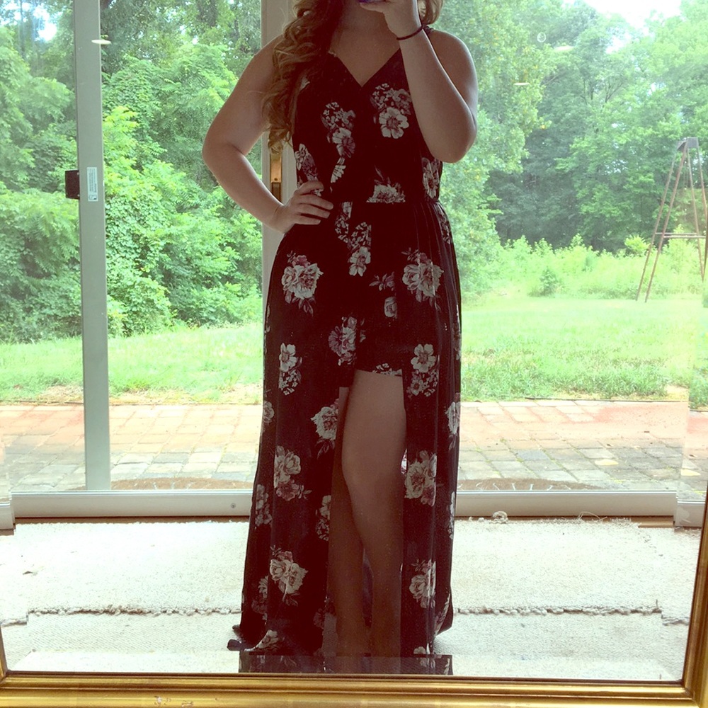 Floral maxi dress